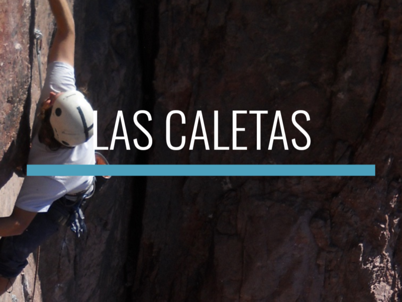Escalada en Roca en Las Caletas Barreal