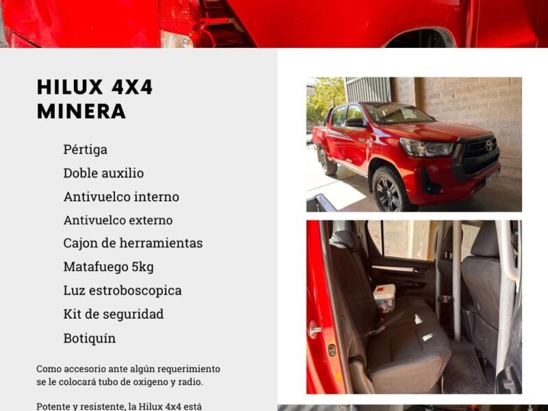 Alquiler de Camionetas 4x4 - Servicio de Camionetas Guía